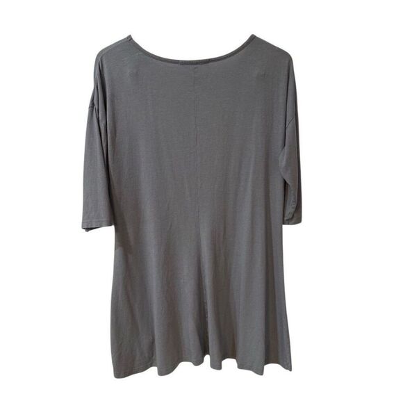 Peruvian Connection Top Womens Large Pima Cotton Tunic Flowy Relaxed - Picture 2 of 10